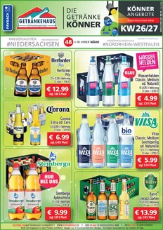 Getränkehaus Katalog | MEY West KW26 27 22.06.2026 04.07.2026 | 2026-06-22T00:00:00.000Z - 2026-07-04T00:00:00.000Z