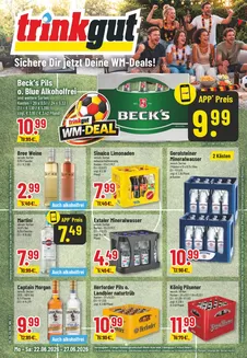 trinkgut Katalog | Exklusive Deals für unsere Kunden | 2026-06-22T00:00:00.000Z - 2026-06-27T00:00:00.000Z