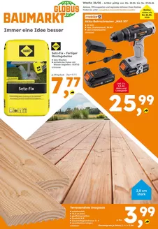 Globus Baumarkt Katalog | Globus Baumarkt prospekt | 2026-06-22T00:00:00.000Z - 2026-06-27T00:00:00.000Z