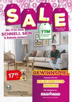 TTM Katalog | Aktuelles Prospekt TTM | 2026-06-22T00:00:00.000Z - 2026-07-17T00:00:00.000Z