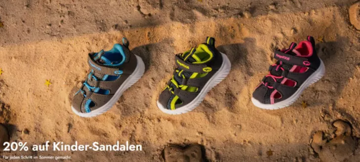 KangaROOS Katalog | 20% Auf Kinder-Sandalen | 2026-06-26T00:00:00.000Z - 2026-07-11T00:00:00.000Z