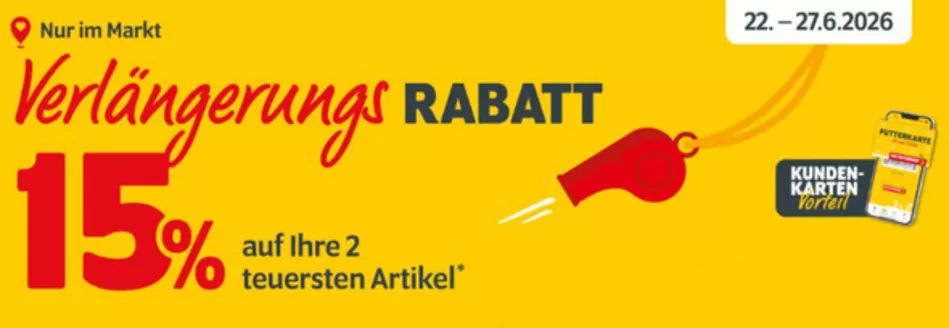 Das Futterhaus Katalog | 25% Rabarr Auf Ausgewahlte Artikel | 2026-06-26T00:00:00.000Z - 2026-06-27T00:00:00.000Z