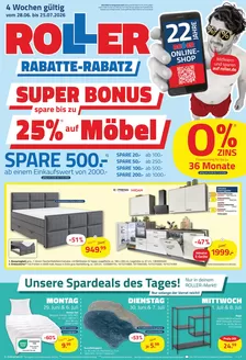ROLLER Katalog | Unser wöchentliches Prospekt | 2026-06-29T00:00:00.000Z - 2026-07-25T00:00:00.000Z