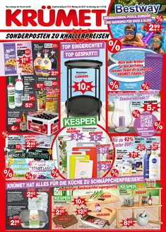 Krümet Sonderposten Prospekt in Leverkusen | SONDERPOSTEN ZU KNALLERPREISEN ` | 2026-07-06T00:00:00.000Z - 2026-07-11T00:00:00.000Z