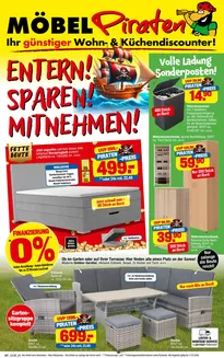 Möbelpiraten Prospekt in Neuhausen-Erzgeb | ENTERN! SPAREN! MITNEHMEN | 2026-07-01T00:00:00.000Z - 2026-07-17T00:00:00.000Z