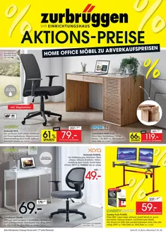 Zurbrüggen Katalog | Büro Abverkauf | 2026-07-02T00:00:00.000Z - 2026-07-14T00:00:00.000Z