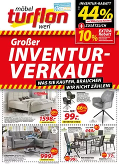 Möbel Turflon Katalog | Großer INVENTURVERKAUF | 2026-07-02T00:00:00.000Z - 2026-07-12T00:00:00.000Z