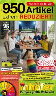 Möbel Inhofer Katalog | ÜBER 950 ARTIKEL EXTREM REDUZIERT | 2026-07-03T00:00:00.000Z - 2026-07-18T00:00:00.000Z