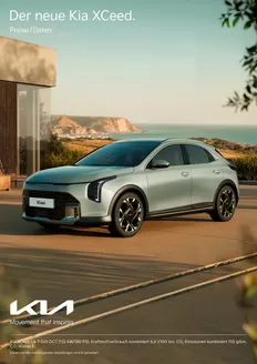 KIA Prospekt in | Kia Germany XCeed Pricelist | 2026-07-03T00:00:00.000Z - 2027-07-03T00:00:00.000Z