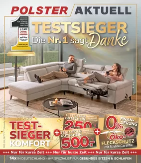 Polster Aktuell Katalog | Test Sieger Komfort | 2026-07-03T00:00:00.000Z - 2026-12-31T00:00:00.000Z