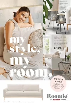 Polster Aktuell Katalog | My Style My Room. | 2026-07-03T00:00:00.000Z - 2026-12-31T00:00:00.000Z