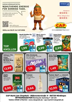 CAP Markt Katalog | Tolles Angebot für Schnäppchenjäger | 2026-07-06T00:00:00.000Z - 2026-07-11T00:00:00.000Z
