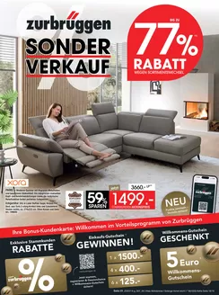 Zurbrüggen Prospekt in Wildenfels | Sonder-Verkauf | 2026-07-01T00:00:00.000Z - 2026-07-31T00:00:00.000Z