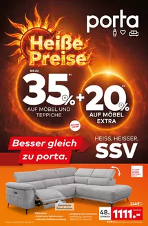 porta Möbel Prospekt in Wildenfels | porta Möbel flugblatt | 2026-07-06T00:00:00.000Z - 2026-07-18T00:00:00.000Z