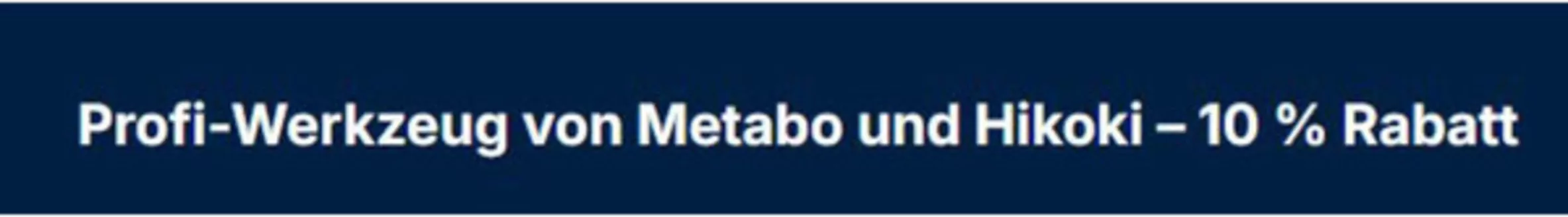 Conrad Katalog in Neustadt an der Waldnaab | Profi - Wekzeug Von Metabo Und Hikoki -10% Rabatt | 2026-07-08T00:00:00.000Z - 2026-07-23T00:00:00.000Z
