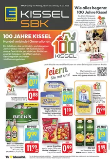 Edeka Kissel SBK Katalog | Edeka Kissel SBK flugblatt | 2026-07-13T00:00:00.000Z - 2026-07-18T00:00:00.000Z