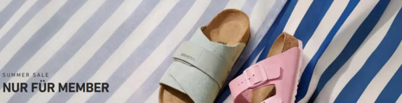 Birkenstock Katalog in Kassel | Summer Sale Nur Fur Member | 2026-07-09T00:00:00.000Z - 2026-07-24T00:00:00.000Z