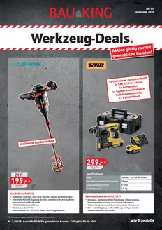 Bauking Katalog | Werkzeug-Deals | 2026-07-09T00:00:00.000Z - 2026-09-30T00:00:00.000Z