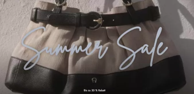 Aigner Katalog in Kassel | Summer Sale Bis Zu 30% Rabatt  | 2026-07-09T00:00:00.000Z - 2026-07-31T00:00:00.000Z