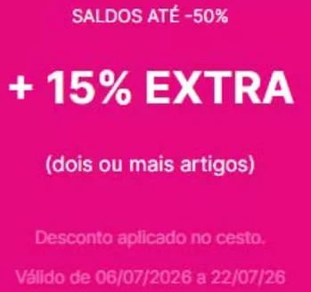 Salsa Katalog | Saldos Ate -50% +15% Extra | 2026-07-10T00:00:00.000Z - 2026-07-22T00:00:00.000Z