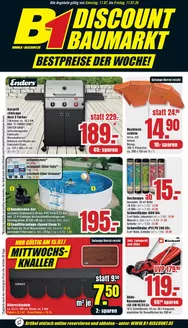 B1 Discount Baumarkt Katalog in Rathmannsdorf | B1 Discount Baumarkt flugblatt | 2026-07-11T00:00:00.000Z - 2026-07-17T00:00:00.000Z