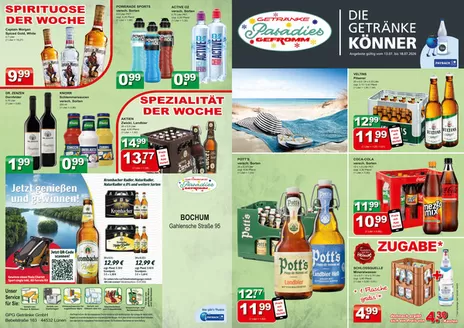 Getränkeparadies Gefromm Katalog | Attraktive Sonderangebote für alle | 2026-07-13T00:00:00.000Z - 2026-07-18T00:00:00.000Z