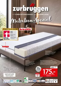 Zurbrüggen Katalog | Matratzen Spezial | 2026-07-15T00:00:00.000Z - 2026-07-29T00:00:00.000Z