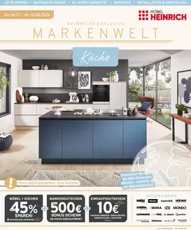 Möbel Heinrich Katalog | Große Auswahl an Angeboten | 2026-07-16T00:00:00.000Z - 2026-08-12T00:00:00.000Z