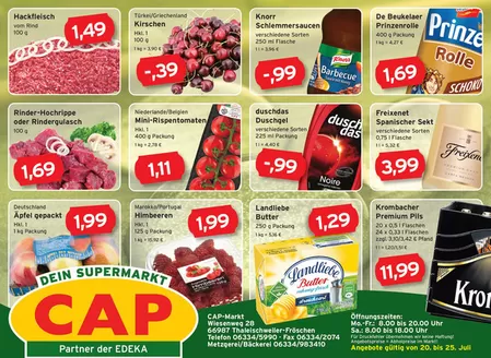 CAP Markt Katalog in Moosach | Neue Angebote zum Entdecken | 2026-07-20T00:00:00.000Z - 2026-07-25T00:00:00.000Z
