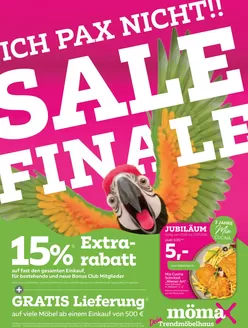 Mömax Katalog in Buttenwiesen | SALE FINALE bis -70 | 2026-07-21T00:00:00.000Z - 2026-07-26T00:00:00.000Z
