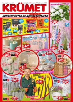 Krümet Sonderposten Katalog in Furth im Wald | SONDERPOSTEN ZU KNALLERPREISEN -- | 2026-07-27T00:00:00.000Z - 2026-08-01T00:00:00.000Z