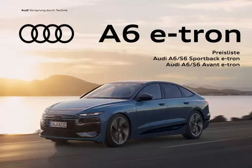 Audi Katalog in Ingolstadt | Neue Angebote zum Entdecken | 2026-01-01T00:00:00.000Z - 2026-12-31T00:00:00.000Z