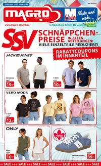 Kaufhaus Magro Katalog | RABATTCOUPONS IM INNENTEIL | 2026-07-22T00:00:00.000Z - 2026-08-08T00:00:00.000Z