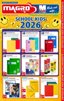 Kaufhaus Magro Katalog | SCHOOL-KIDS 2026 | 2026-07-22T00:00:00.000Z - 2026-09-05T00:00:00.000Z