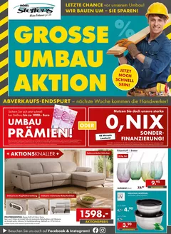 Möbel Steffens Katalog | GROSSE UMBAU AKTION | 2026-07-22T00:00:00.000Z - 2026-07-31T00:00:00.000Z