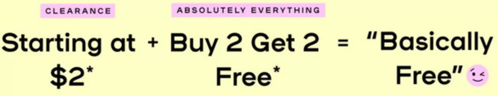 Claire's Katalog | Abslutely Everything  | 2026-07-23T00:00:00.000Z - 2026-08-01T00:00:00.000Z