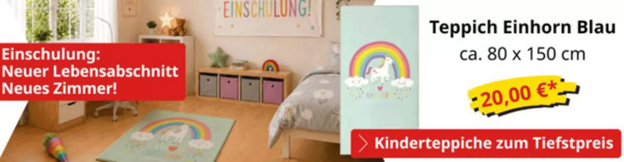 tedox Katalog | Teppich Einhorn Blau | 2026-07-23T00:00:00.000Z - 2026-08-01T00:00:00.000Z