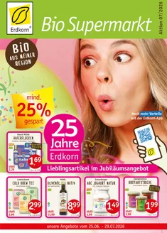 Erdkorn Biomarkrt Katalog | Bio Aus Meiner Region` | 2026-07-24T00:00:00.000Z - 2026-07-29T00:00:00.000Z