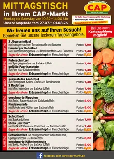 CAP Markt Katalog in Welzheim | Attraktive Sonderangebote für alle | 2026-07-27T00:00:00.000Z - 2026-08-01T00:00:00.000Z