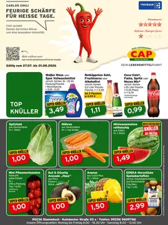 CAP Markt Katalog in Welzheim | Top-Angebote für Sparfüchse | 2026-07-27T00:00:00.000Z - 2026-08-01T00:00:00.000Z