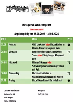 CAP Markt Katalog in Heidenau (Sächsische Schweiz-Osterzgebirge) | Große Auswahl an Angeboten | 2026-08-27T00:00:00.000Z - 2026-08-31T00:00:00.000Z