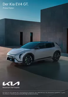 KIA Prospekt in Coburg | Kia Germany EV4 GT Preisliste | 2026-07-27T00:00:00.000Z - 2027-07-27T00:00:00.000Z