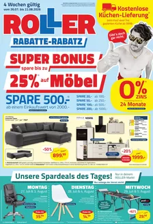 ROLLER Katalog | Unser wöchentliches Prospekt | 2026-07-27T00:00:00.000Z - 2026-08-22T00:00:00.000Z