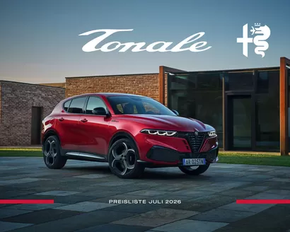 Alfa Romeo Katalog | Tonale Preisliste | 2026-01-01T00:00:00.000Z - 2026-12-31T00:00:00.000Z
