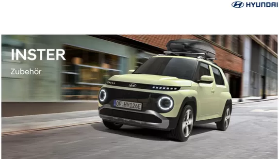 Hyundai Katalog in Karlsruhe | Hyundai inster zubehoerbroschuerepdf | 2026-07-31T00:00:00.000Z - 2027-07-31T00:00:00.000Z