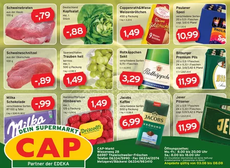 CAP Markt Katalog in Aspach | Top-Angebote für Sparfüchse | 2026-08-03T00:00:00.000Z - 2026-08-08T00:00:00.000Z