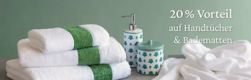 Torquato Katalog | 20% Vorteil Auf Handtucher & Badematten | 2026-08-04T00:00:00.000Z - 2026-08-18T00:00:00.000Z