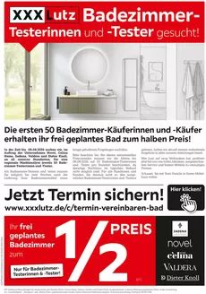 Möbel Brügge Katalog | Ihr frei geplantes Badezimmer zum 1/2 Preis | 2026-08-06T00:00:00.000Z - 2026-08-15T00:00:00.000Z