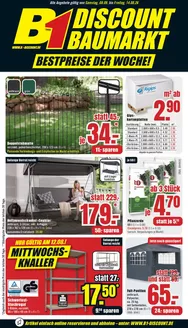 B1 Discount Baumarkt Katalog | B1 Discount Baumarkt flugblatt | 2026-08-08T00:00:00.000Z - 2026-08-14T00:00:00.000Z