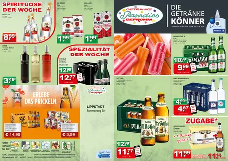 Getränkeparadies Gefromm Katalog | Getränkeparadies Gefromm flugblatt | 2026-08-10T00:00:00.000Z - 2026-08-15T00:00:00.000Z